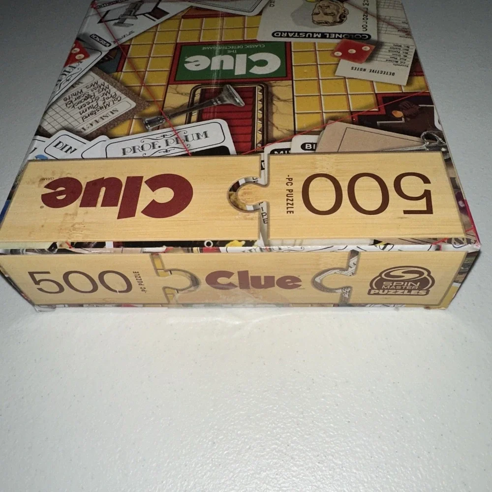 Spin Master Puzzles Clue 500 Piece Clue Board Puzzle